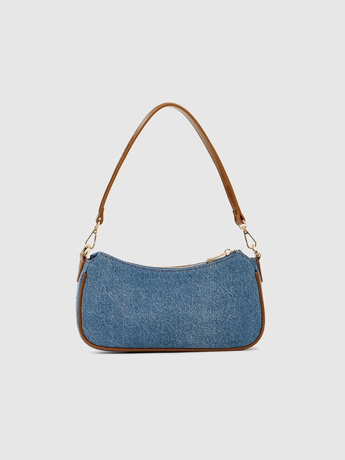 Bella Denim Shoulder Bag